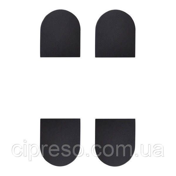 Набір ковпачків AGB Eclipse 2.0, пластики, чорний, фото 1