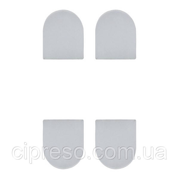 Набір ковпачків AGB Eclipse 2.0, пластики, сірий, фото 1