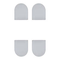 Набір ковпачків AGB Eclipse 2.0, пластики, сірий