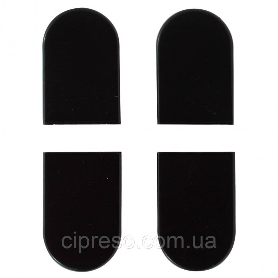 Набір ковпачків Eclipse 3.2, алюміній, чорний, фото 1