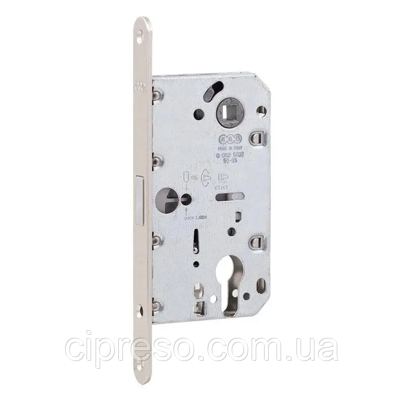 Замок AGB Polaris PZ18/85/50, нікель, фото 1