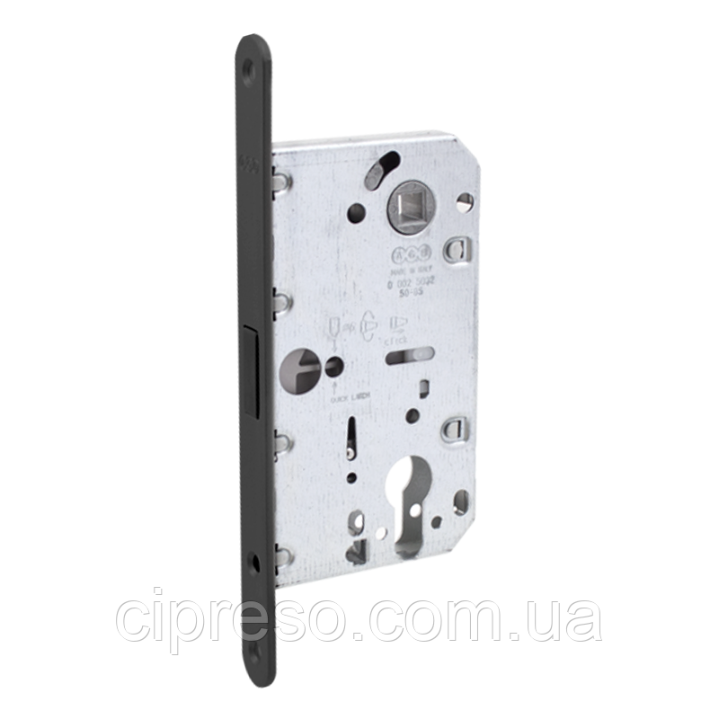 Замок AGB Polaris PZ18/85/50, чорний, фото 1