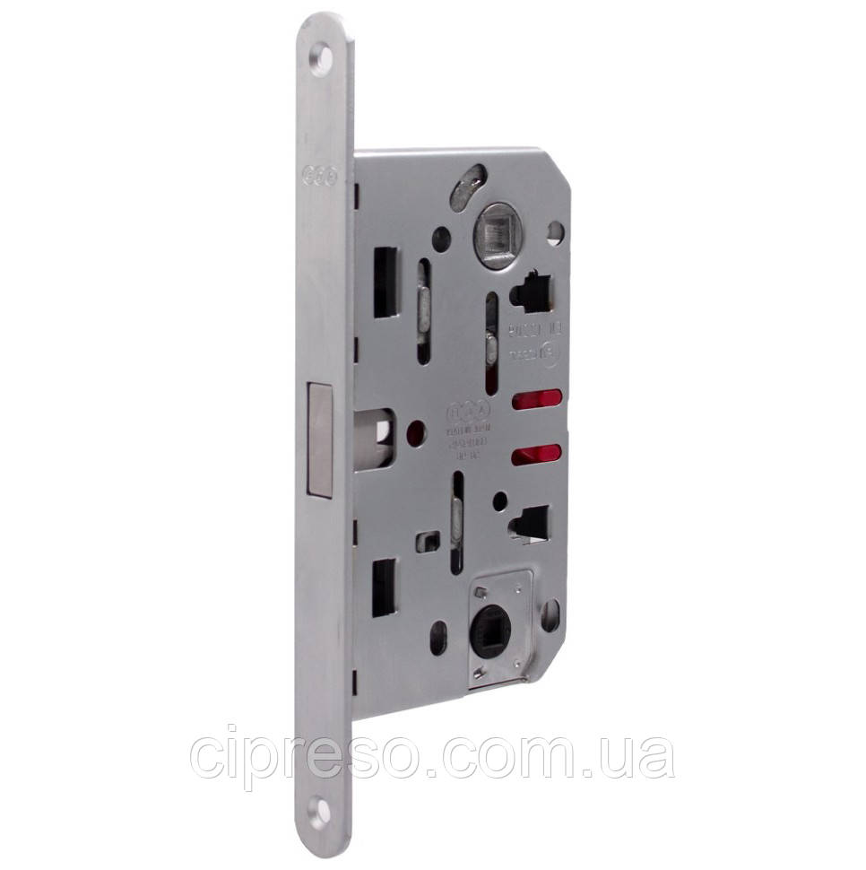 Замок AGB Polaris WC 18/96/50, матовий хром, фото 1