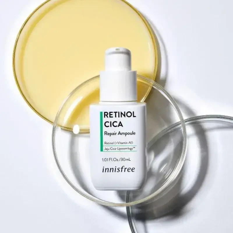 Innisfree Унікальна ампула з вмістом ретинолу та комплексу Центели Retinol Cica Traces Ampoule