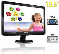 Монитор Philips 192E2 / 18.5" (1366x768) TN / VGA, DVI / VESA 100x100