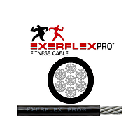 Трос Exerflex Pro для силовых тренажеров 6,35 мм.