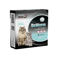 Антигельмінтик для кошенят та котів AnimAll VetLine DeWorm Cat