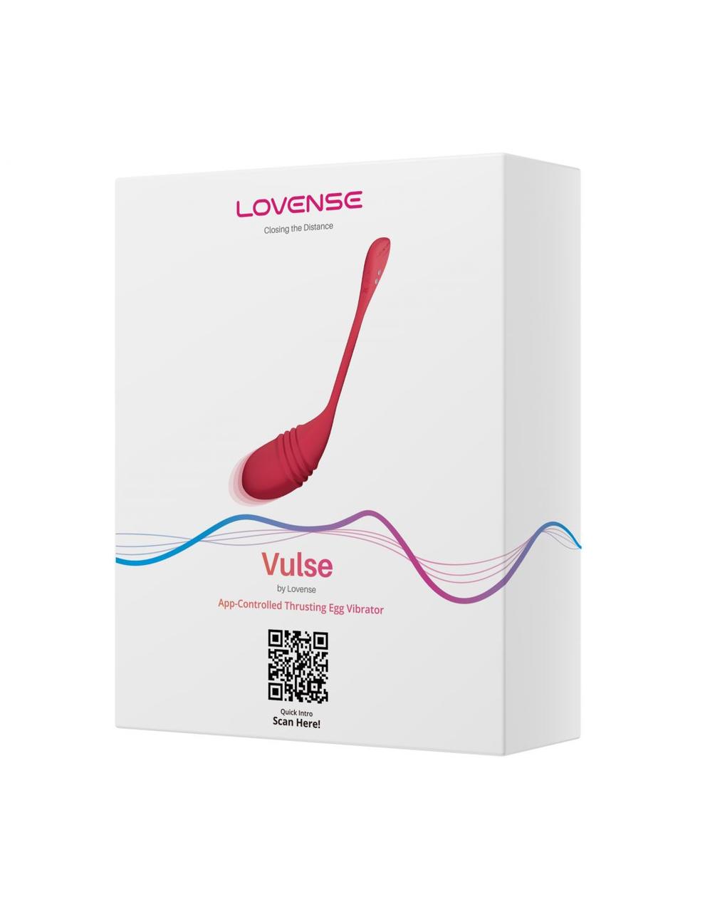 Vulse Lovense смарт віброяйце з фрикціями, фото 1