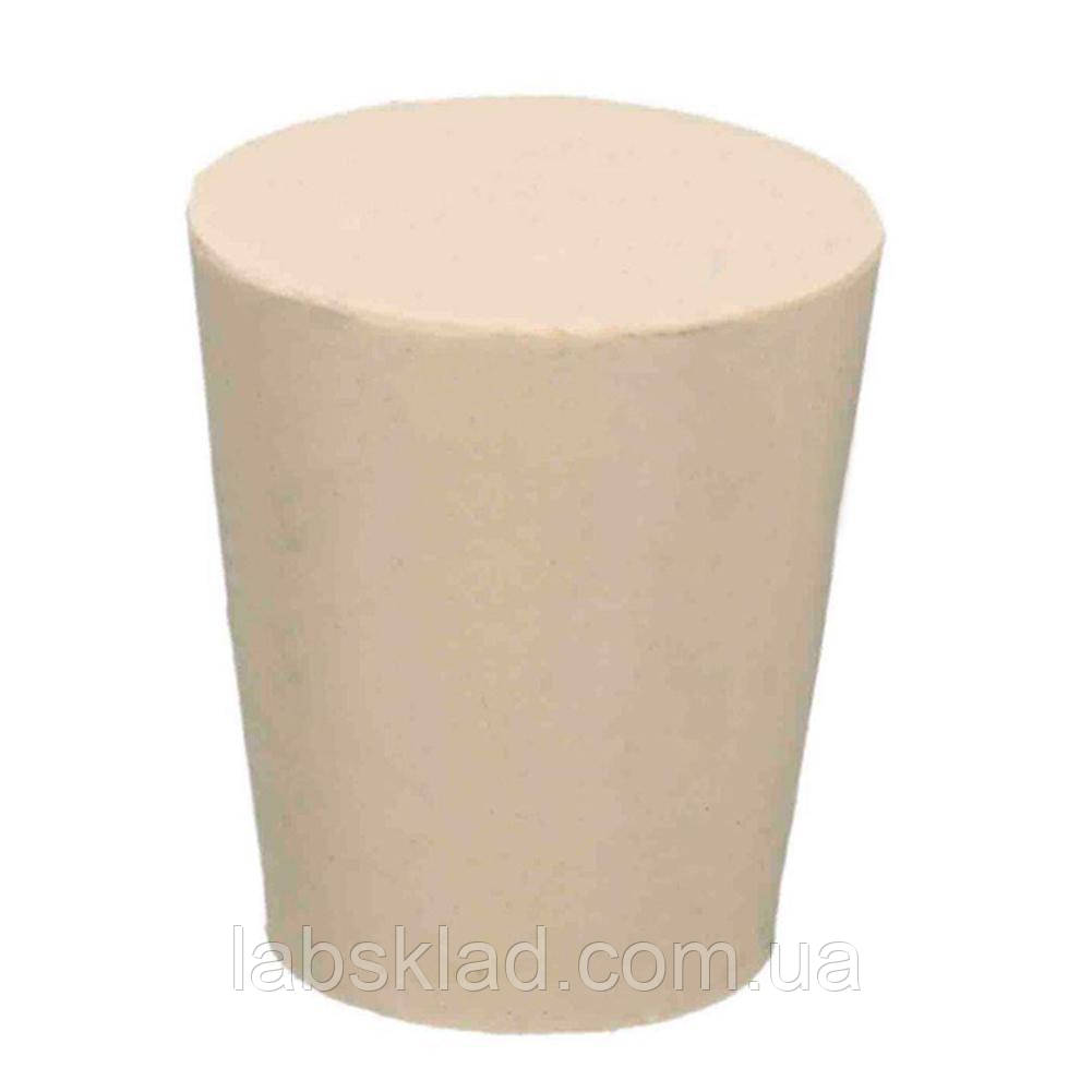 Пробка гумова 19 мм Китай, фото 1