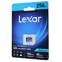 Карта памяти 256GB Micro SDXC Card LEXAR 633x (Class 10 UHS-I U3)