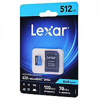 Карта памяти 512GB Micro SDXC Card LEXAR 633x (Class 10 UHS-I U3) black