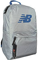 Легкий спортивный рюкзак 22L New Balance OPP Core Backpack серый-Sava Family