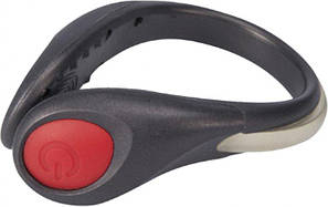 Браслет-підсвітка для бігу LED SAFETY SHOES LIGHTS Чорний, Червоний 80 г (LS3407)