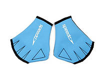 Перчатки для плавания Speedo AQUA GLOVE AU голубой Уни S(8см) 8-069190309 S