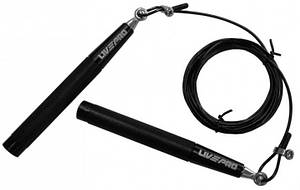 Скакалка швидкісна з обвісом SPEED JUMPROPE Чорний 300гр (LP8283H)