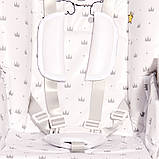 Стільчик для годування дітей Lorelli Felicita Baby Blue Pilot Pu Leather блакитний, фото 5