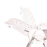Стільчик для годування дітей Lorelli Felicita Baby Blue Pilot Pu Leather блакитний, фото 7