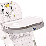 Стільчик для годування дітей Lorelli Felicita Baby Blue Pilot Pu Leather блакитний, фото 8