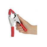 Кліпса прищіпка Visico Metal-Spring-6 large red, фото 3