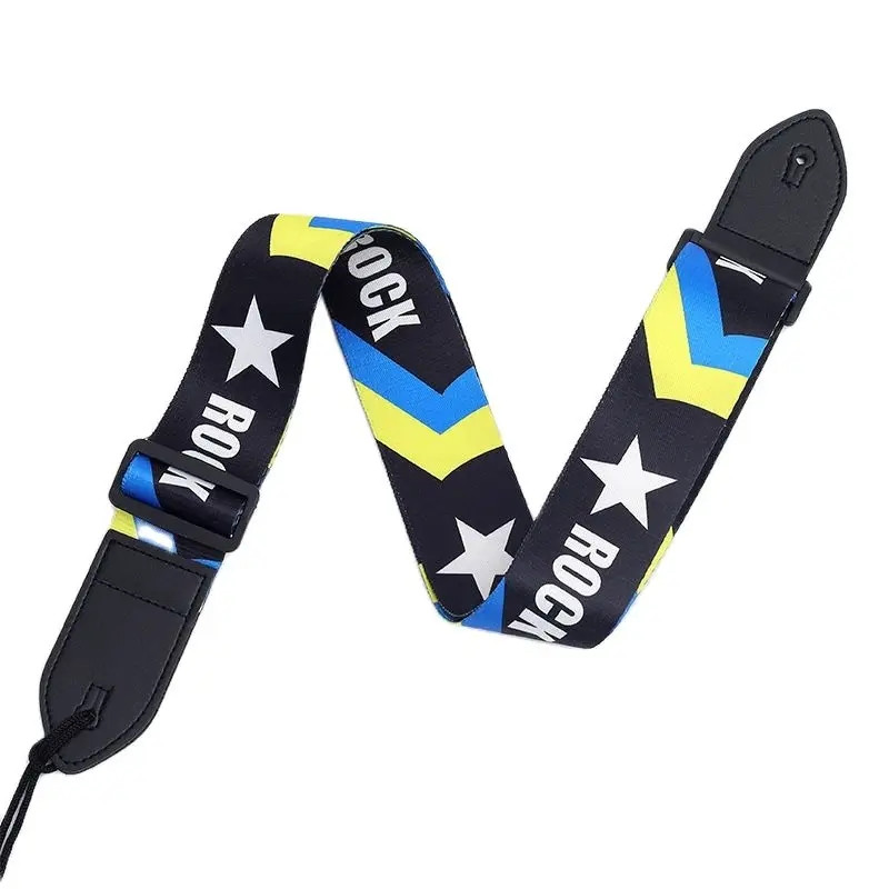 Ремінь для гітари "Rock Star Ukraine" (нейлон) 137 см., фото 1