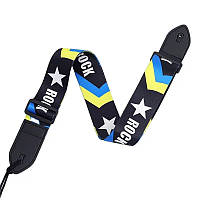 Ремінь для гітари "Rock Star Ukraine" (нейлон) 137 см.