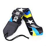 Ремінь для гітари "Rock Star Ukraine" (нейлон) 137 см., фото 2