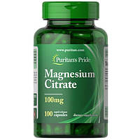 Magnesium Citrate 100 мг Puritan's Pride (100 капсул)