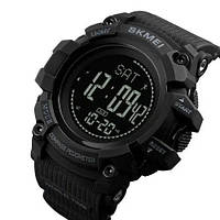 Часы мужские спортивные SKMEI 1356BK BLACK / Мужские тактические часы / Часы JT-208 армейские скмей