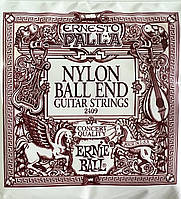Струны Ernie Ball Nylon Ball End (Нейлоновые для Классической Гитары) с бобышкой-фиксатором