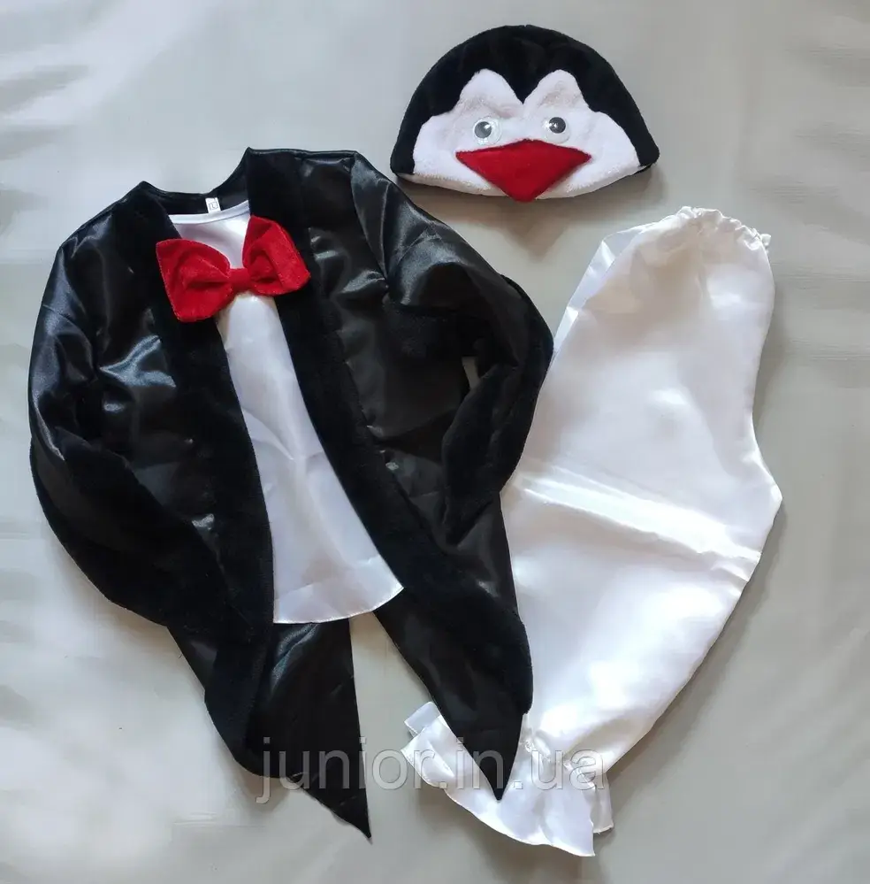 Дитячий карнавальний костюм "Пінгвін" (86-120р), фото 1