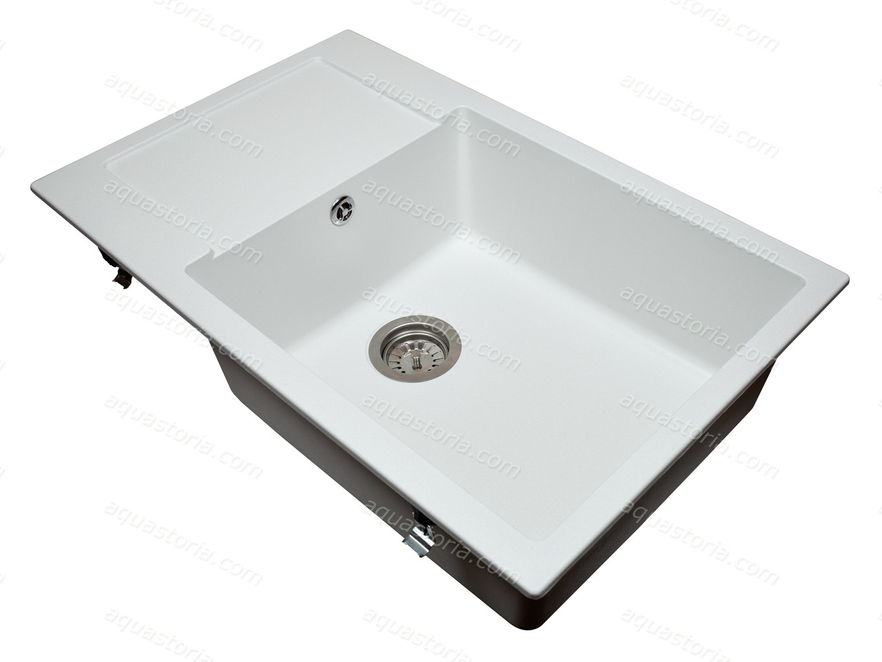 Гранітна мийка Aquaton №2 50х78 Біла