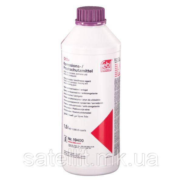 Антифриз фіолетовий (G12+) концентрат 1,5 л FEBI19400, FE19400, фото 1