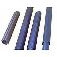 Шліцьовий вал 6 шліців 250 мм