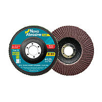 Круг лепестковый торцевой 125*22,2 т29 Novoabrasive Standard P 100