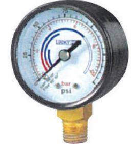 Манометр радіальний SHIMGE PS-S 50 мм (1-7bar), фото 1