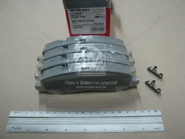 Колодка гальм. MITSUBISHI GALANT (вир-во ASHIKA)