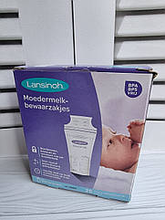 LANSINOH Паковання з 25 пакетів для зберігання грудного молока