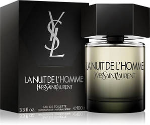 Туалетна вода чоловіча Yves Saint Laurent La Nuit De L`Homme 100 мл (Original Quality)