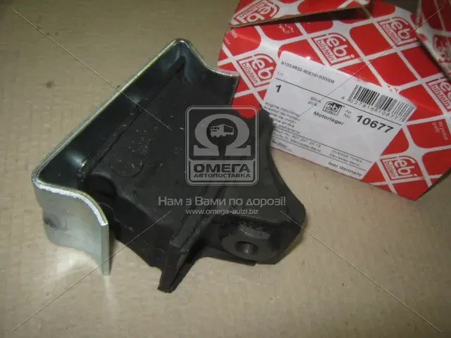 Подушка опори двигун. MB 210D-412D, 901-904, SPRINTER (-06) передн. (вир-во FEBI)