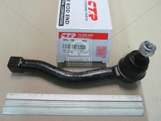 Наконечник тяги рульової R Chevrolet Aveo 1.6/Tacuma/Rezzo 00-10 M14 NEW CE0286R (вир-во CTR)