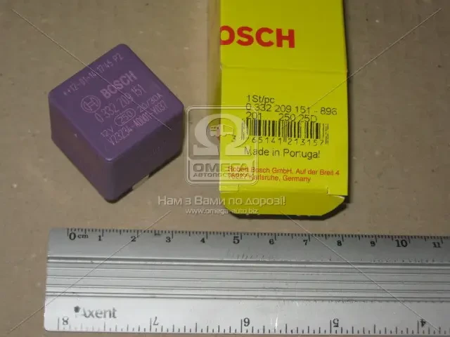 Реле 12v 30a/20 a (вир-во Bosch)