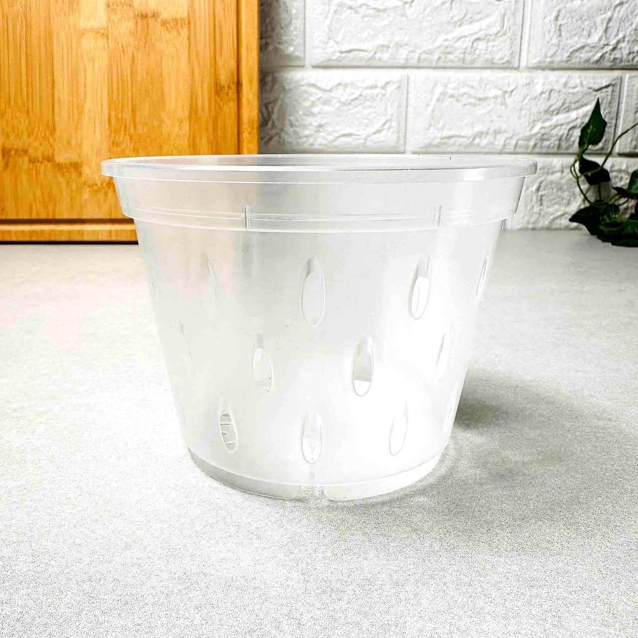 Вазон дренажний для орхідей 1 л Перфорований Алеана