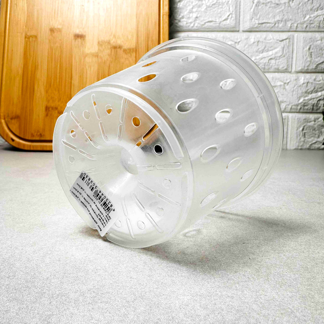 Вазон дренажний для орхідей 0.55 л Перфорований Алеана, фото 1