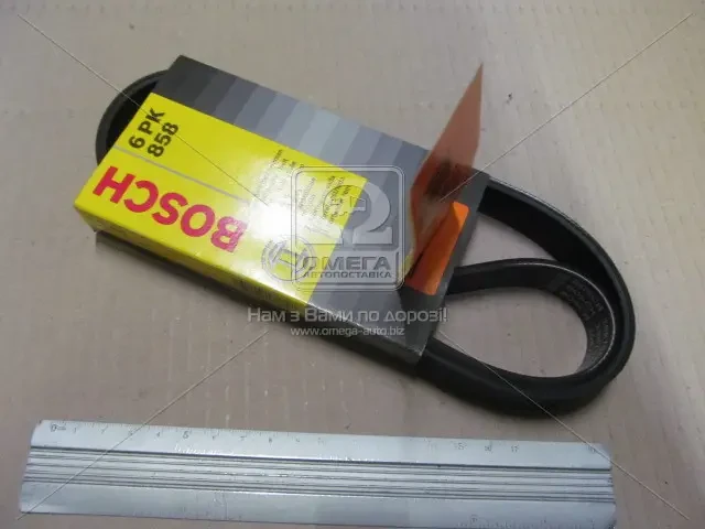 Ремінь п-клиновий 6pk858 (Вир-во Bosch)