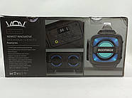Портативна bluetooth колонка BOOMBOX VOV-SH01з дисплеєм та караоке, фото 8