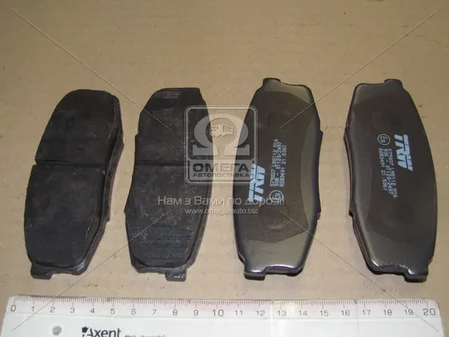 Колодка гальм. диск. TOYOTA LAND CRUISER UZJ200 07- задн. (вир-во TRW), фото 1