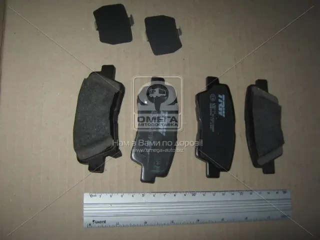 Колодка гальм. диск. HYUNDAI ACCENT IV, SONATA V задн. (вир-во TRW), фото 1