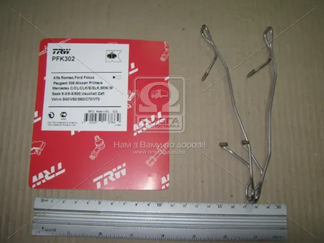 Колодка гальм. компл. монтажний FORD, MB, OPEL передн. (вир-во TRW), фото 1