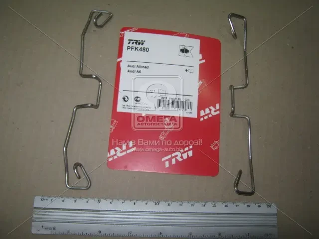 Колодка гальм. компл. монтажний AUDI A6 передн. (вир-во TRW), фото 1