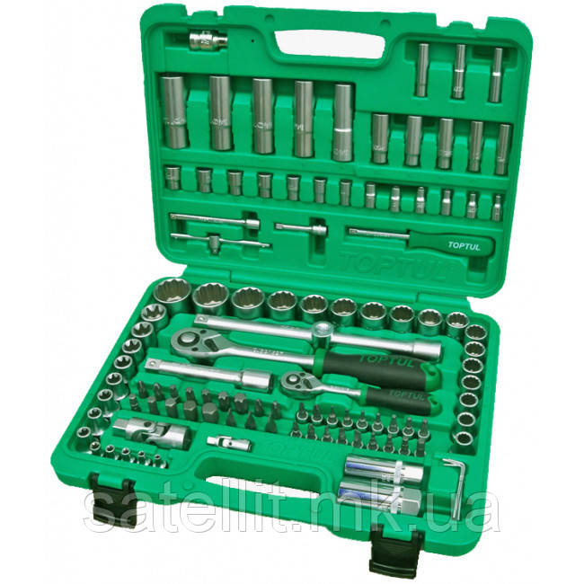 Набір інструментів TOPTUL 108 од. (12 гр.), GCAI108R1, фото 1